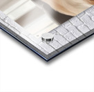 Sleepy Golden Retriever Puppy Drifts Off After Nursing Acrylic print