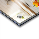 Happy Shih Tzu Puppy In Tidy Kitchen After Cooking Acrylic print