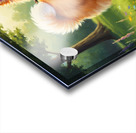 Pomeranian Puppy Discovers Perfect Stick Acrylic print