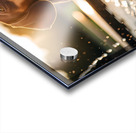 Happy Puppy After Drinking Water Acrylic print