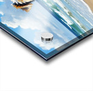 Yorkshire Terrier Puppy Discovers The Beach Acrylic print