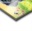 Sleepy Cane Corso Puppy Yawns In Garden Acrylic print