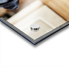 Eager Rottweiler Puppy Hopes For More Scratches Acrylic print