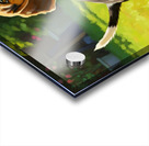 Beagle Puppy Meets New Friend Acrylic print