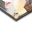 French Bulldog Puppy Getting Sleepy At Bedtime Acrylic print