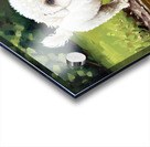 Bichon Frise Puppy Discovers Muddy Puddle Acrylic print