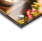 Happy Puppy Celebrates His Cat Flap Adventure Acrylic print