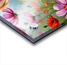 Corgi Puppy Discovers Magical Wildflower Meadow Acrylic print