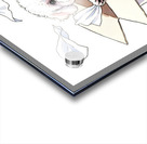 Bichon Frise Puppy Discovers Tissue Box Adventure Acrylic print