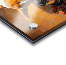 Chihuahua Puppy Discovers Food Bowl Acrylic print