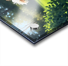 Shih Tzu Puppy Spots The Perfect Tennis Ball Acrylic print