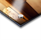 French Bulldog Puppy Discovers Birthday Cake Acrylic print