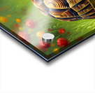 Beagle Puppy Rests With New Tortoise Friend Acrylic print