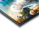 Poodle Puppy Discovers Magical Floating Bubbles Acrylic print