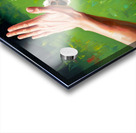 Triumphant Poodle Puppy Celebrates Success Acrylic print