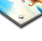 Poodle Puppy Discovers The Sandbox Adventure Acrylic print