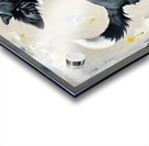 Border Collie Puppys Joyful Garden Victory Dance Acrylic print