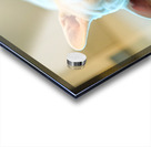 French Bulldog Puppy Discovers The Perfect Sploot Position Acrylic print