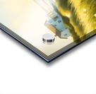 French Bulldog Puppy Wrapped In Beach Towel After Swimming Acrylic print