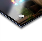 Bulldog Puppy Watches First Fireworks Display Acrylic print