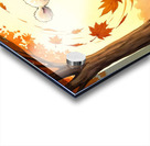 Poodle Puppy Rests After Pumpkin Patch Adventure Acrylic print