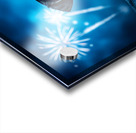 Rottweiler Puppy Completes Fireworks Adventure Acrylic print