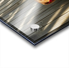 Beagle Puppy Discovers His Superhero Mask Acrylic print