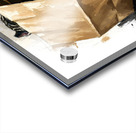 Happy Cane Corso Puppy Emerges From Shopping Bag Fun Acrylic print