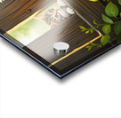 Heroic Bichon Frise Celebrates Successful Rescue Acrylic print