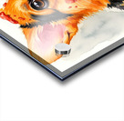 Satisfied Corgi Puppy After Spaghetti Meal Acrylic print