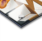 Proud Corgi Puppy Shows Off Signed Cards Collection Acrylic print