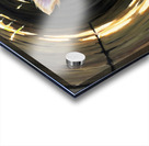 Happy Chihuahua Puppy Exits Log Adventure Acrylic print