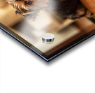 Yorkshire Terrier Puppy Caught Climbing Forbidden Sofa Acrylic print