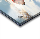 Dachshund Puppy Heads Home After Snowy Day Adventure Acrylic print