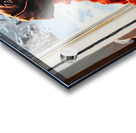 German Shorthaired Pointer Puppy Gets Winter Sweater Acrylic print