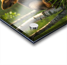 Curious Puppy King Spots Something Interesting Acrylic print