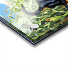 Rottweiler Puppy Discovers The Corn Maze Adventure Acrylic print