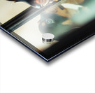 Thoughtful Puppy Contemplates Mysterious Reflection Acrylic print