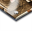 French Bulldog Puppy Finds Perfect Hiding Spot Acrylic print