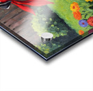 Pug Puppy Discovers His Superhero Mask Acrylic print