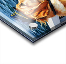 Puppys First Boat Adventure Begins Acrylic print