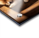 Pomeranian Puppy Watches Family Game Night Fun Acrylic print