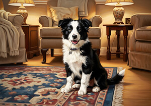 Vigilant Puppy Guards Hidden Toy Location