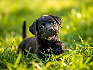 Little Cane Corso Puppy Ready To Learn New Trick by Puppy Prints