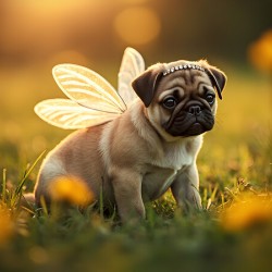 Pug Puppy Discovers Real Magic In Play