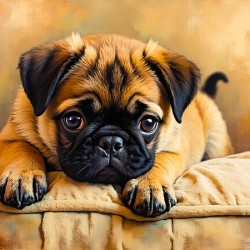 Pug Puppy Discovers The Amazing Moving Picture Box