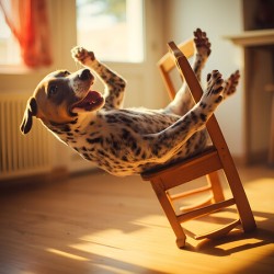 Puppy Masters Gentle Rocking Chair Motion