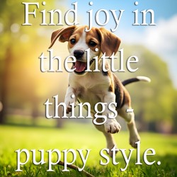 Find Joy Like This Excited Puppy