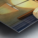 Bichon Frise Puppy Discovers Bedtime Metal print