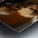 Rottweiler Puppys Big Yawn With Friends Metal print